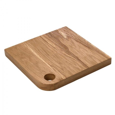 Deska dubová s otvorem 260 × 260 × 25 mm