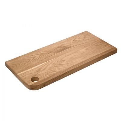 Deska dubová s otvorem 500 × 235 × 30 mm