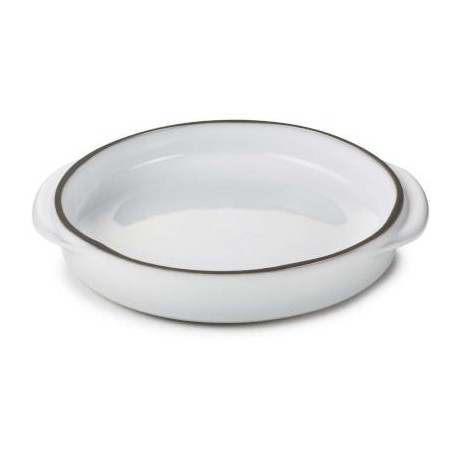 Caractére zapékací mísa pr. 14 cm, bílá