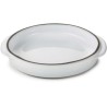 Caractére zapékací mísa pr. 14 cm, bílá