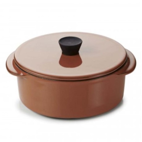 Caractére zapékací mísa s víkem pr. 12 cm, skořice