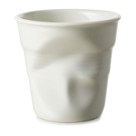 Froissés pohárek 80 ml, skořápkově bílý