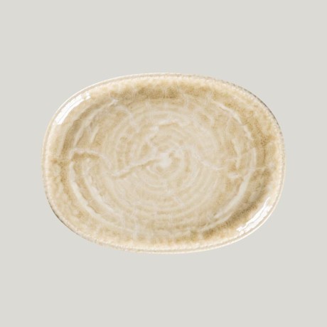Krush talíř oválný 25 × 19 cm, béžový