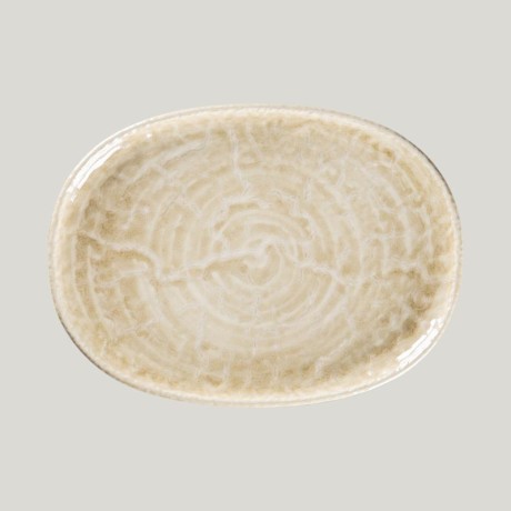 Krush talíř oválný 28 × 20,5 cm, béžový