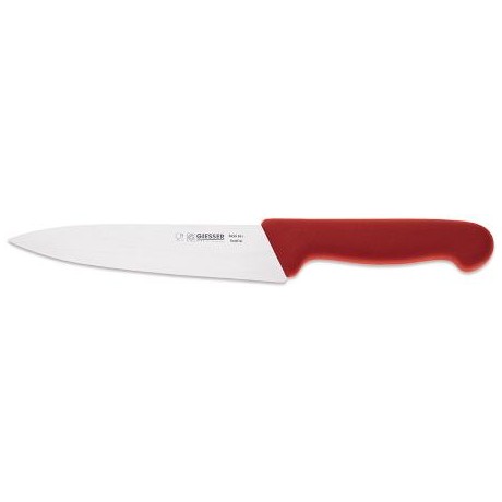 Nůž kuchařský 16 cm, červený