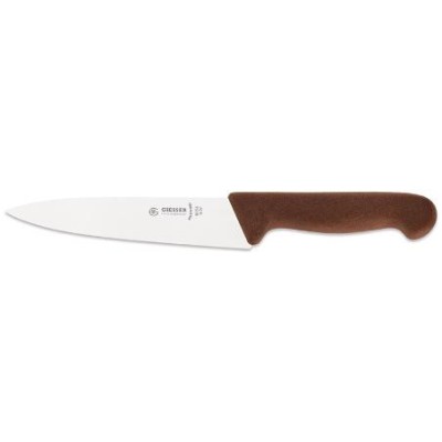 Nůž kuchařský 16 cm, hnědý