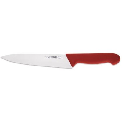 Nůž kuchařský 18 cm, červený