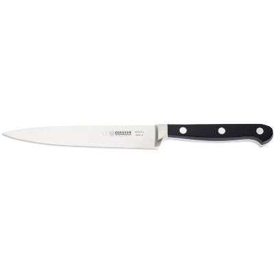 Nůž kuchařský kovaný 15 cm, černý