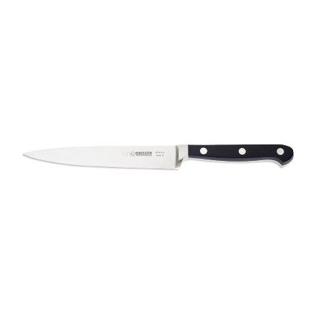 Nůž kuchařský kovaný 15 cm, černý