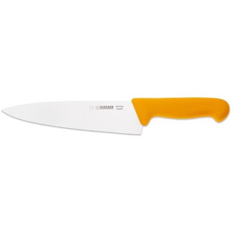 Nůž kuchařský 20 cm, žlutý