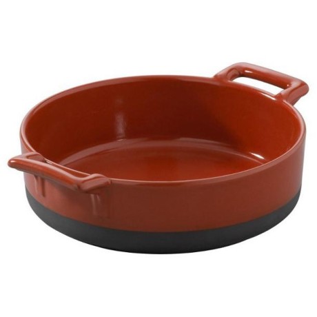 Belle Cuisine kastrol kulatý hluboký pr. 15 cm, červený