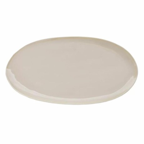 Eter talíř oválný 43 × 22,5 cm, béžový