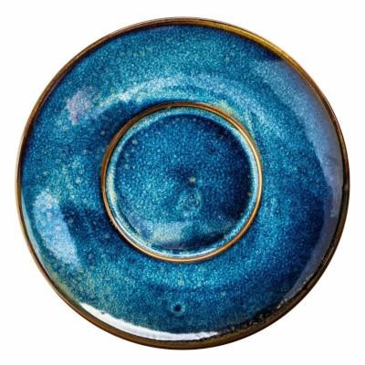 Deep blue podšálek pr. 15 cm