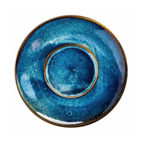 Deep blue podšálek pr. 15 cm