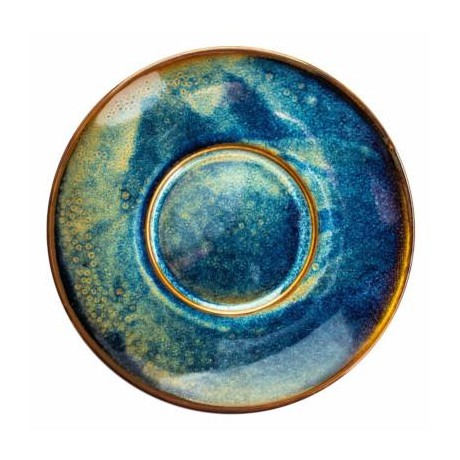 Deep blue podšálek pr. 13 cm