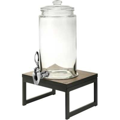 Dávkovač skleněný s podstavcem, 287,5x296,2x523 mm, 5,7 l