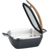 Chafing Artisan s dřevěnou rukojeti, 460x280x206 mm, 4,5 l