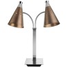 T-Collection ohřívací lampa dvojitá flexibilní, bronzová, 230 V