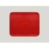 RAK Ruby talíř obdélníkový 33 × 27 cm – červená | RAK-RBAURX33