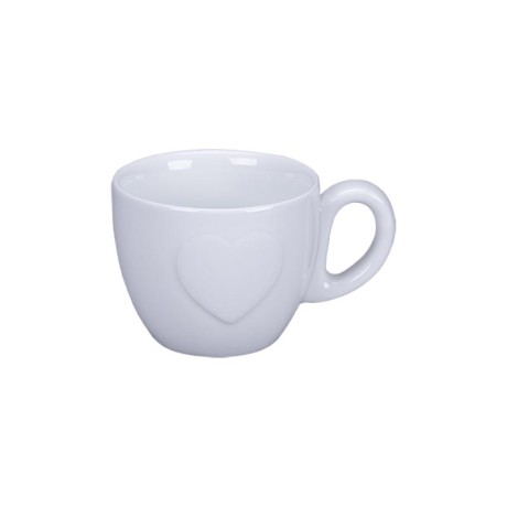 Cliché šálek na espresso 9 cl, bílý