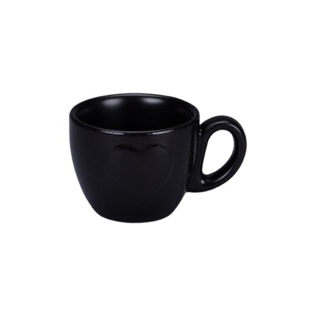 Cliché šálek na espresso 9 cl, černý