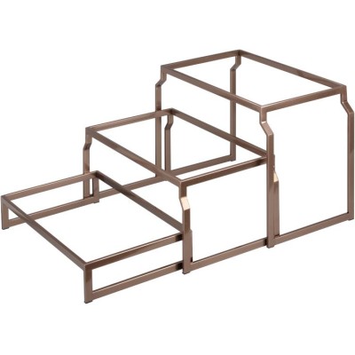 Stojan PVD ocelový bronzový - set, 3 úrovně, GN 1/1 v: 403 mm