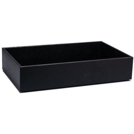T-Collection box jasan, černý, 530x325x100 mm