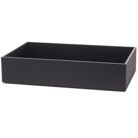 T-Collection box akryl, černý, 530x325x75 mm