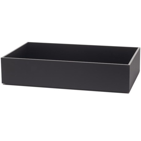 T-Collection box akryl, černý, 530x325x100 mm