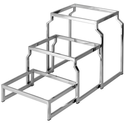 Stojan nerezová ocel - set, 3 úrovně, GN 1/2 v: 403 mm