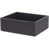 T-Collection box akryl, černý, 325x265x100 mm