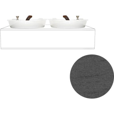 Chladicí box na jogurt GN 1/1, dekor kámen
