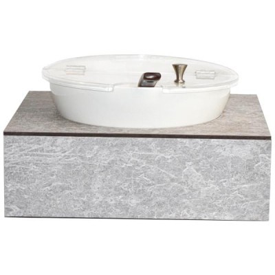 Chladicí box na jogurt GN 1/2, dekor beton