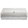 Chladicí box s krytem GN 1/1, dekor beton