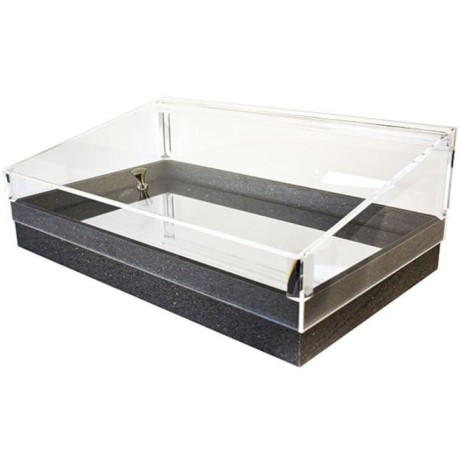 Chladicí box s krytem GN 1/1, dekor kámen