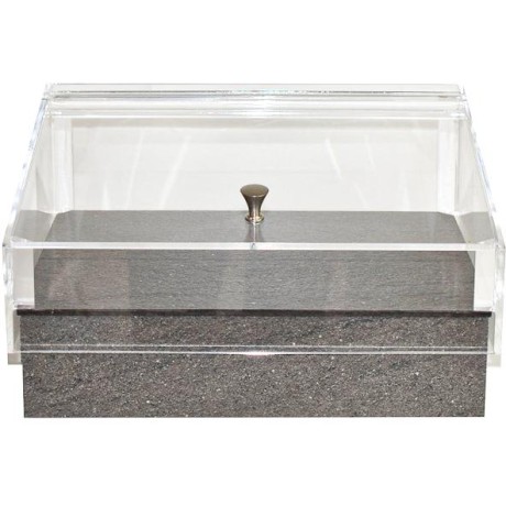 Chladicí box s krytem GN 1/2, dekor kámen