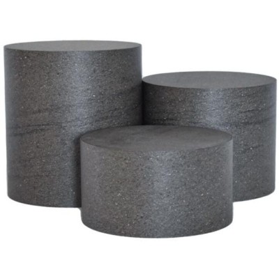 Podstavec kulatý HPL, pr.223 mm, v: 240 mm, dekor kámen