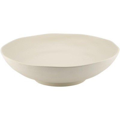 Mísa oválná, pr. 338 mm, v: 92 mm, pergamenová