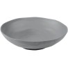 Mísa oválná, pr. 338 mm, v: 92 mm, šedá