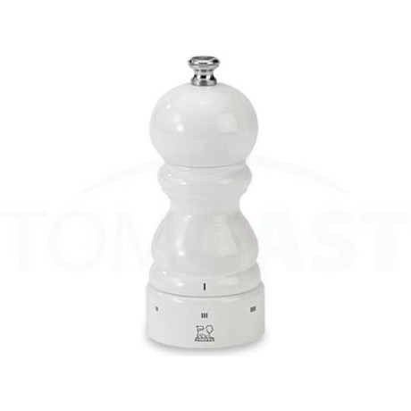 Mlýnek Paris Zirlion na sůl, bílý 12 cm