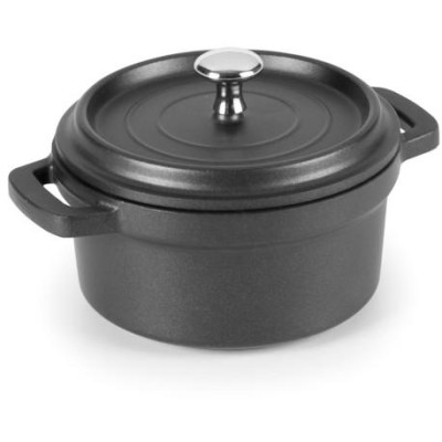 Hrnec Mini kulatý, pr. 10 cm, černý