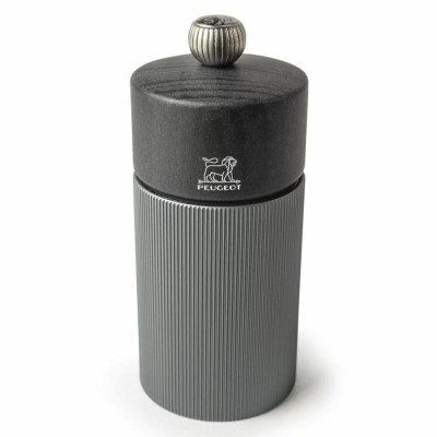 Mlýnek LINE na pepř 12 cm, Dark Carbone