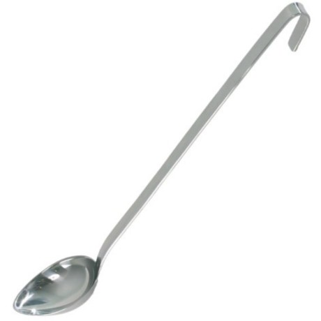 Naběračková lžíce 38 cm, monoblok, nerez