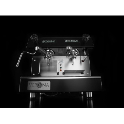 Kompaktní automatický kávovar Julia, 2-skupinový, HENDI, Černá, 230V/2700W, 475x563x(H)530mm