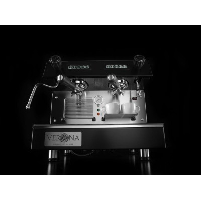 Kompaktní automatický kávovar Julia, 2-skupinový, HENDI, Černá, 230V/2700W, 475x563x(H)530mm