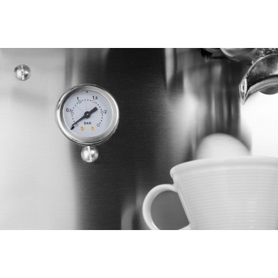 Kávovar Romeo Easy 1 pákový, poloautomatický, černý, HENDI, 230V/1800W, 375x530x(H)485mm