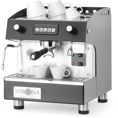 Automatický 1-skupinový kávovar Romeo, HENDI, Kávovar VERONA ROMEO, 1pákový - automatický, 230V/1800W, 375x530x(H)485mm