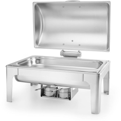 Chafing GN 1/1 vysoký lesk, HENDI, Profi Line, 9L, 570x405x(H)320mm