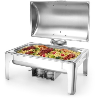 Chafing GN 1/1 vysoký lesk, HENDI, Profi Line, 9L, 570x405x(H)320mm
