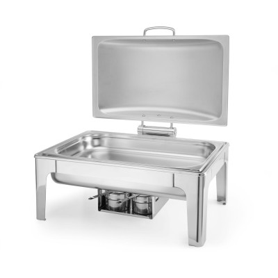 Chafing GN 1/1 saténový vzhled, HENDI, Profi Line, 9L, 570x430x(H)290mm
